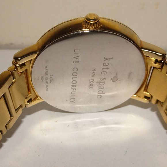 Kate Spade Gold Tone Live Colorfully Wristwatch main image 2